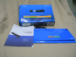 Cisco Linksys WUSB100 RangePlus Wireless USB Network Adapter  - £8.69 GBP