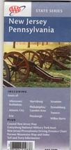 AAA New Jersey and Pennsylvania State Series Road Map 2006 Has Tear on Map - $14.84