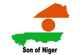 Son of Niger Country Map Flag Poster High Quality Print - £5.50 GBP+