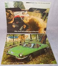 Vintage Fiat 850 Sport Spider Coupe Sedan Auto Color Sale Brochures ca 1970 A - £15.65 GBP