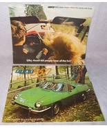 Vintage Fiat 850 Sport Spider Coupe Sedan Auto Color Sale Brochures ca 1... - £14.99 GBP