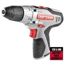CRAFTSMAN NEXTEC 320.10003 11812 12V 3/8 DRILL DRIVER HIGH TORQUE - BARE... - $109.98