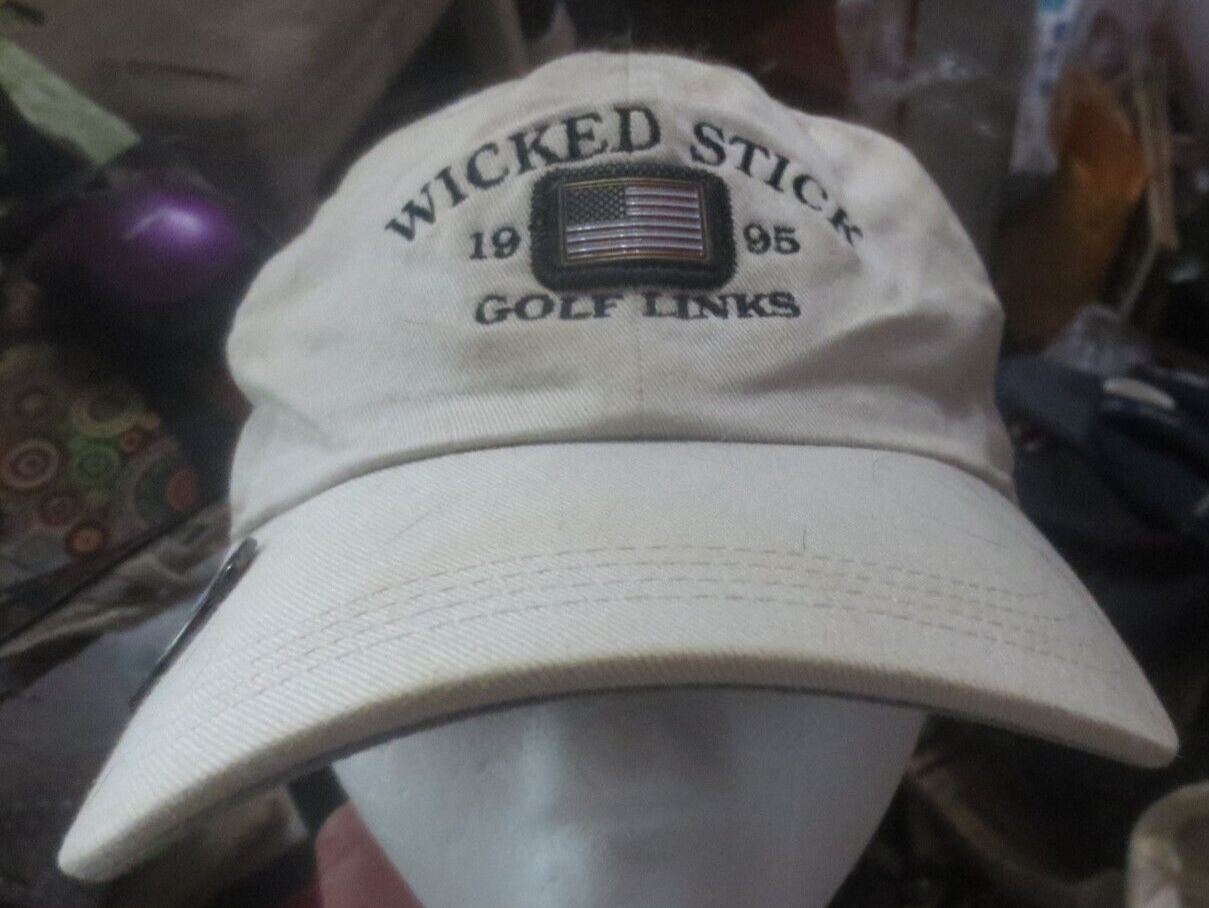 AHead Wicked Stick 1995 Golf Links Vintage Classic Cut Cap Hat - $9.49