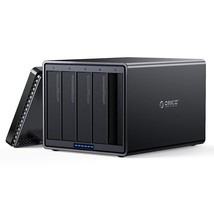 ORICO 5 Bay External Hard Drive Enclosure Magnetic Aluminum Type-C to SATA for 3 - £189.09 GBP
