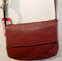NEW Vince Camuto ather Crossbody Handbag Small Women ROUGE - $48.51