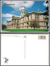 WYOMING Postcard - Cheyenne, State Capitol Building D3 - £2.36 GBP