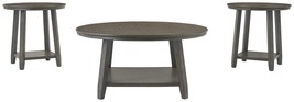 Caitbrook - Gray - Occasional Table Set (Set of 3) - $302.00