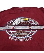 Vintage 1994 Harley-Davidson HOG Rally Asheville NC Tee L Single Stitch USA - $641.70 MXN