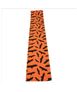 C&amp;F Halloween Bats 14x72 inches Table Runner Spooky Bats - $24.74