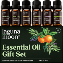 Essential Oils Set - 6 Premium Blends for Aromatherapy &amp; Home Use (10ml) - $297.98 MXN