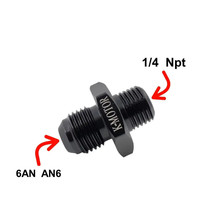 1/4 NPT  to  6AN Male Fitting Adapter - £4.50 GBP