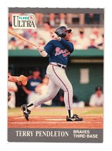 1991 Ultra #10 Terry Pendleton Atlanta Braves - £3.99 GBP