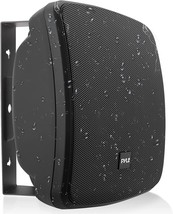 Pyle Outdoor Waterproof Patio Speaker - 5.25&quot; 2-Way Weatherproof, Black - £88.48 GBP