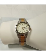 Vintage Pulsar Ladies Quartz Watch, V783-0060, New Battery, Gold Silver ... - £38.21 GBP