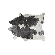 Home Roots Scotland Cowhide Rug, Silver, Black &amp; White - 6 x 7 ft. - £455.38 GBP