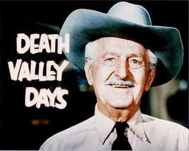 Death Valley Days TV series 8x10 photo with show logo Stanley Andrews - £9.50 GBP