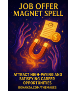 Job Offer Magnet Spell: Attract High-Paying and Satisfying Career Opport... - $53.50 CAD