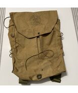 Vintage Boy Scouts of America National Council NYC Canvas Backpack Diamo... - $41.11 CAD