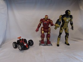 Iron Man Walking Talking Lights 13&quot; Action Figure Robot + Ironman 20 Sounds + ca - £21.30 GBP