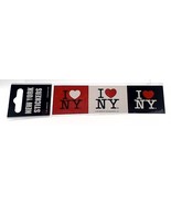 I Love New York Sticker - I ❤ NY   I ❤ NY   I ❤ NY - 6 in x 1.5 in - £3.13 GBP