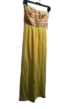Women&#39;s Yellow Tube Dress Size Small - $38.45 CAD
