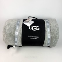 UGG Corey Crash Pad Seal Gray 72&quot; x 30&quot; Dog Bed Oeko-Tex New - £141.64 GBP