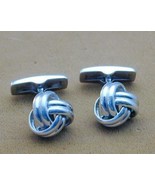 Gorgeous Sterling Charles Tyrwhitt Love Knot Cufflinks ELEGANT - $124.99