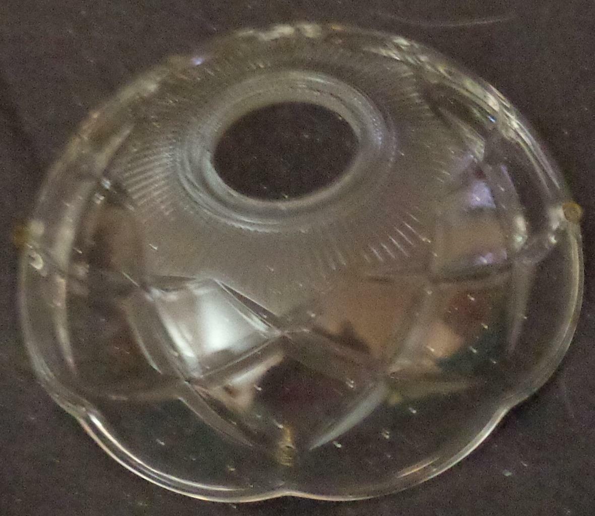 Vintage Chandelier Bobeche Bowl Drip Tray - Scallop Edge - BEAUTIFUL PAT... - $19.79
