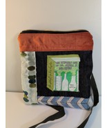 Dr Jekyll &amp; Mr Hyde Crossbody Boho Hobo Patchwork Shoulder Bag Handmade - $54.34 CAD
