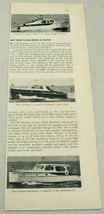 1951 Magazine Photo Matthews Flying Bridge 40&#39; &amp; 32&#39; Boats Port Clinton,... - £8.49 GBP