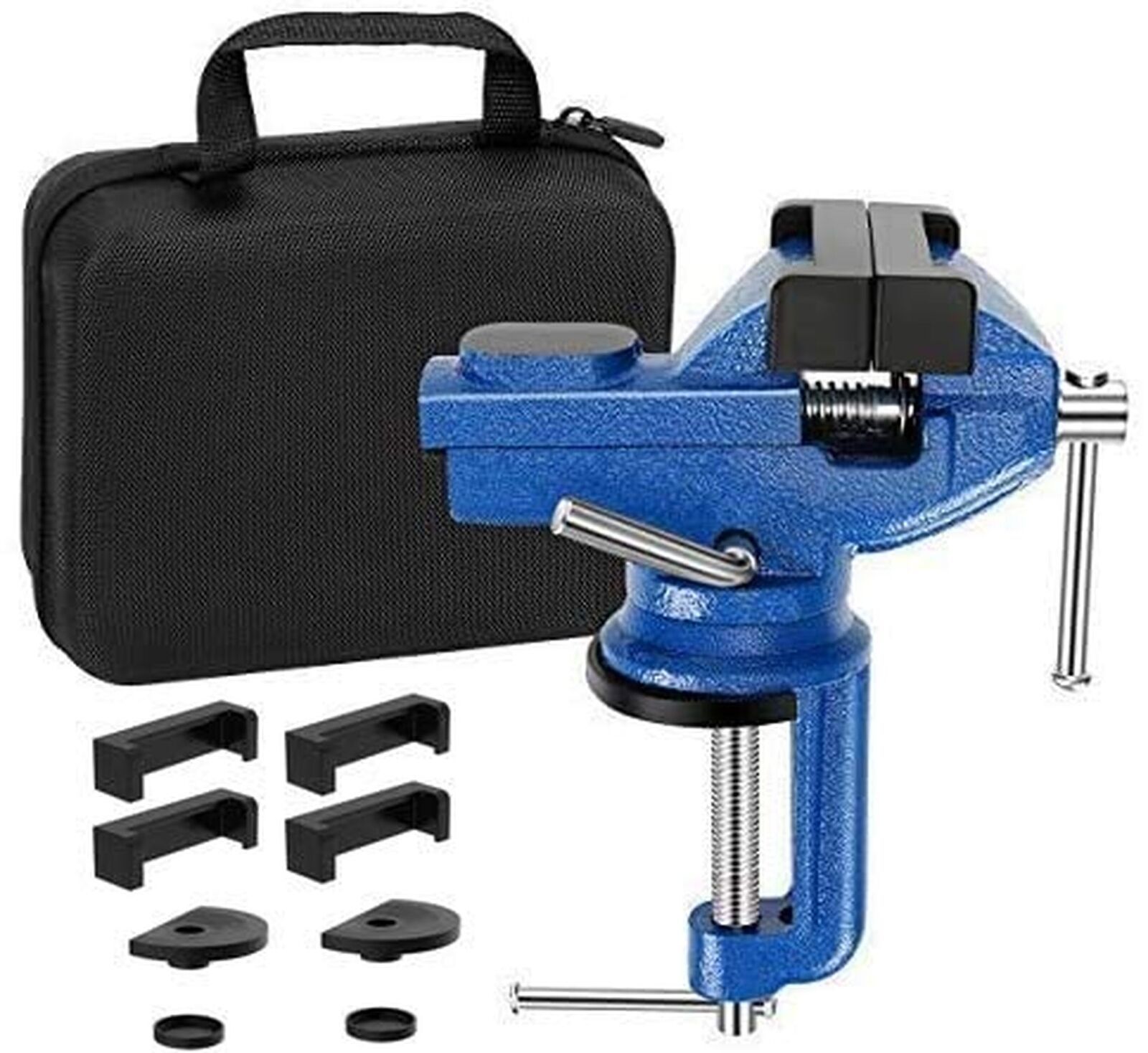 Vise Universal Rotate 360 Work Clamp-On Vise Table Vise, 3" 3''