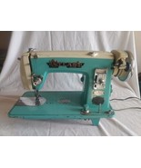 Vintage ATLAS Deluxe Precision Portable Sewing Machine No Carrying Case ... - £117.33 GBP