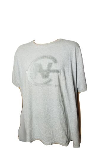 Nautica Competition Vintage Mens Tee Shirt Gray 2XL XXL VTG 90s  - $28.81