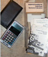Vintage New 1976 Commodore ELECTRONIC CALCULATOR Model GL 997R NiB w/ Re... - $4,891.30 MXN