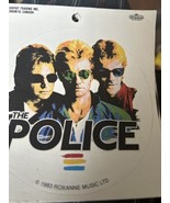 The Police Sticker 5&quot;x 5.5&quot; NEW 1983 Sting - £11.68 GBP