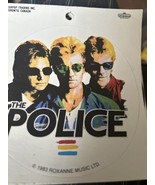 The Police Sticker 5&quot;x 5.5&quot; NEW 1983 Sting - $282.06 MXN