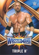 *2017 Topps WWE Road to Wrestlemania 33 Roster #WMR-1 Triple H - $1.99