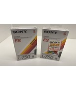 New Sony ES L-750 Beta Dynamicron Video Cassette Tape Factory Sealed Lot... - $11.46 CAD