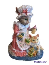 Mrs. Emma  Catnip &amp; Baby Bertram, Victorian  Collectible Figure. 1995 - £10.27 GBP