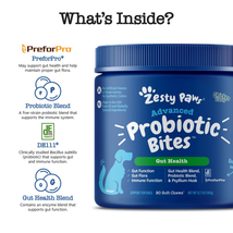 &quot;Senior Dog Probiotic Bites: Boost Gut Health &amp; Immune Support with Chicken Flav - £37.62 GBP