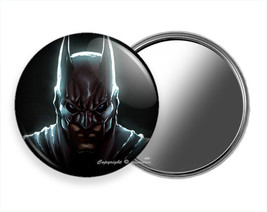 Angry Batman Dark Knight Gotham City Super Hero Pocket Purse Makeup Mirror Gift - £11.26 GBP+