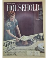 HOUSEHOLD - Jan 1950 - Wonderful Crown Roast Recipes - VTG Magazine - €13,90 EUR