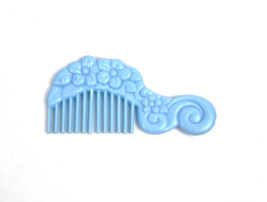 Mattel My Little Pretty Kitty 1989 Toy Comb Accessories Plush Blue  - €5,82 EUR