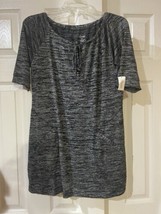 Soma Melange Pocket Tunic  Straight  Women Top  Size M - $24.74