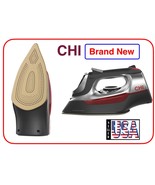 CHI Electronic Clothing Iron with Retractable Cord Electronic Temperture... - $1,305.64 MXN