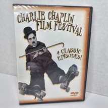 Charlie Chaplin Film Festival 4 Classic Episodes DVD New - £8.33 GBP