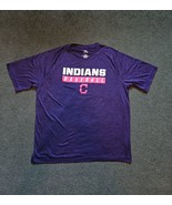 Genuine Merchandise MLB Cleveland Indians Baseball Shirt  Men&#39;s XL 46 Na... - $317.02 MXN