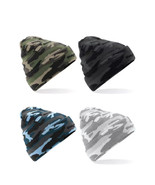 Camo Cuffed Beanie Hat - $174.67 MXN+