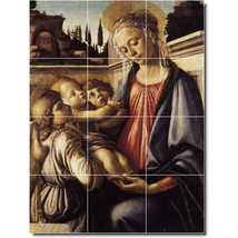 Sandro Botticelli Religious Painting Ceramic Tile Mural P00668 - £90.27 GBP+