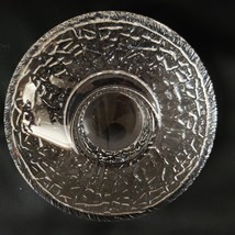 Orrefors Clear Crystal Lars Hellsten Discus Votive Candle Holder Made Sweden - £17.47 GBP